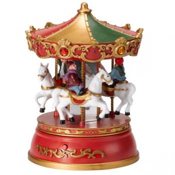 "Merry-Go-Round" Musikalisches Karrussell - Advent, Weihnachtsdeko, Spieluhr